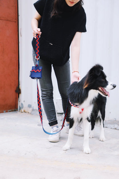 Momopets™ Rainbow Series – Felt Dog Poop Bag Holder
