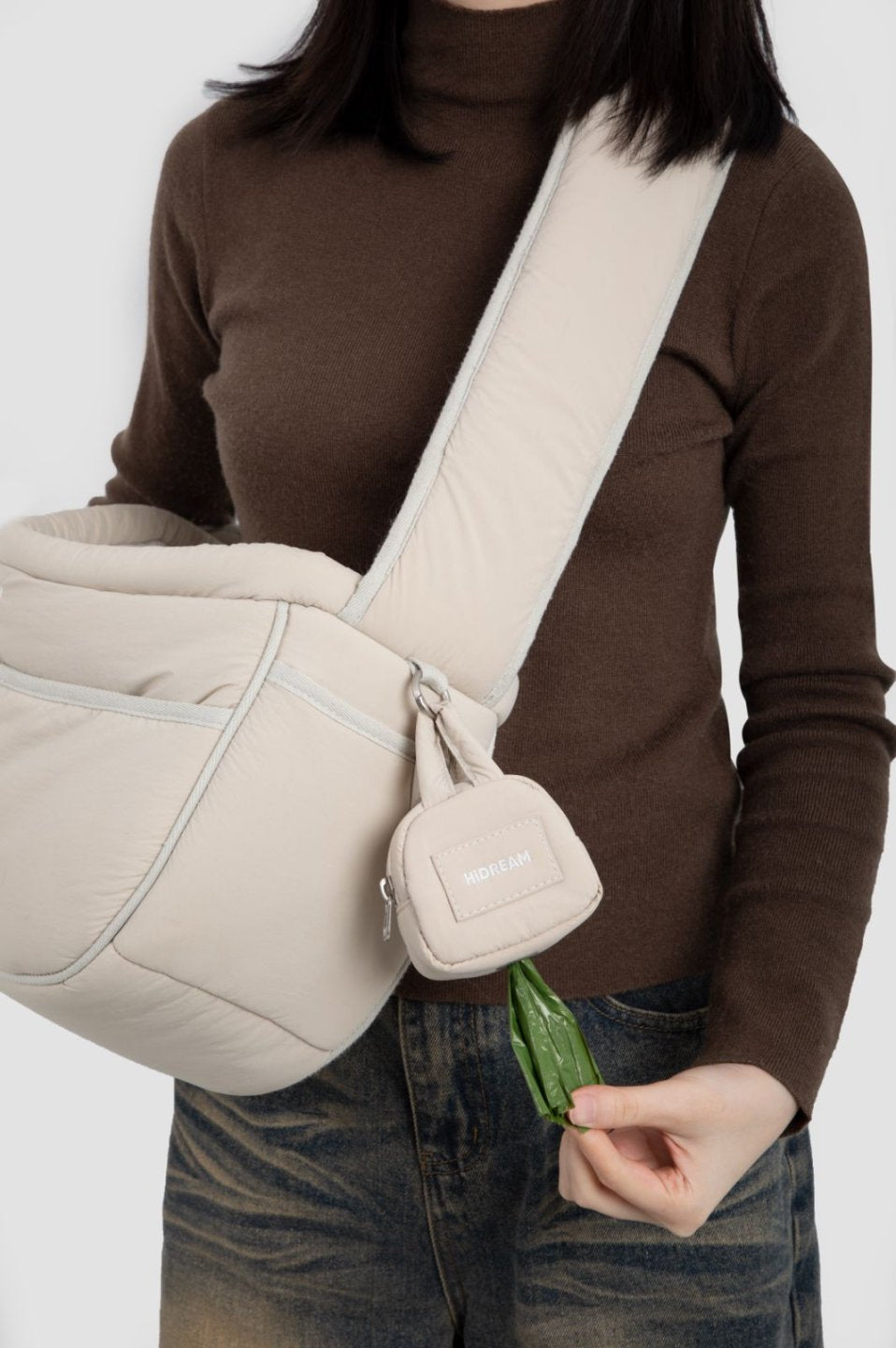 Momopets™ Fufu Series – Soft Dog Walking Poop Bag Holder
