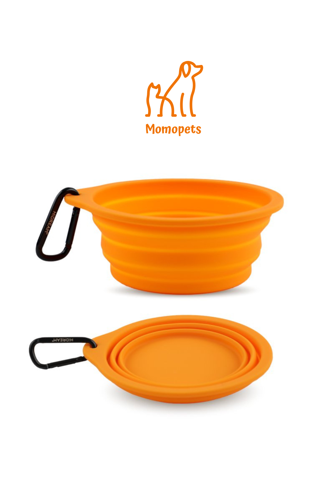 Foldable Travel Pet Bowl | Momopets™ GoBuddy Series