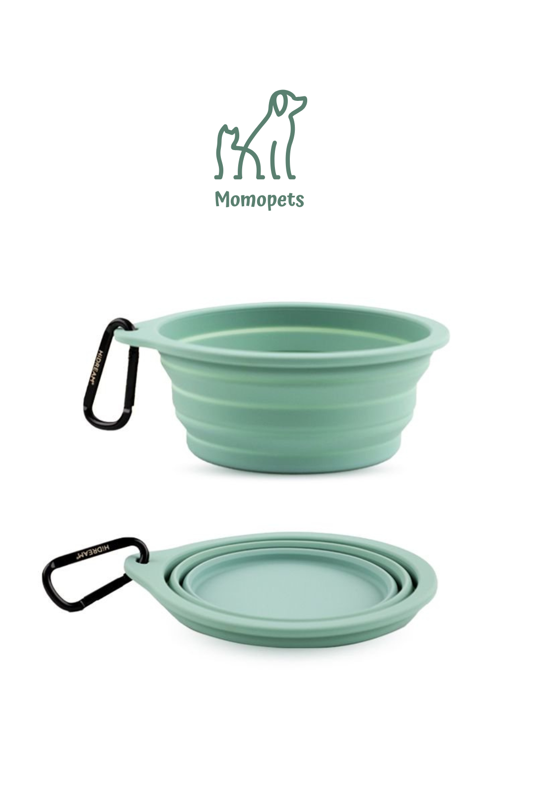 Foldable Travel Pet Bowl | Momopets™ GoBuddy Series