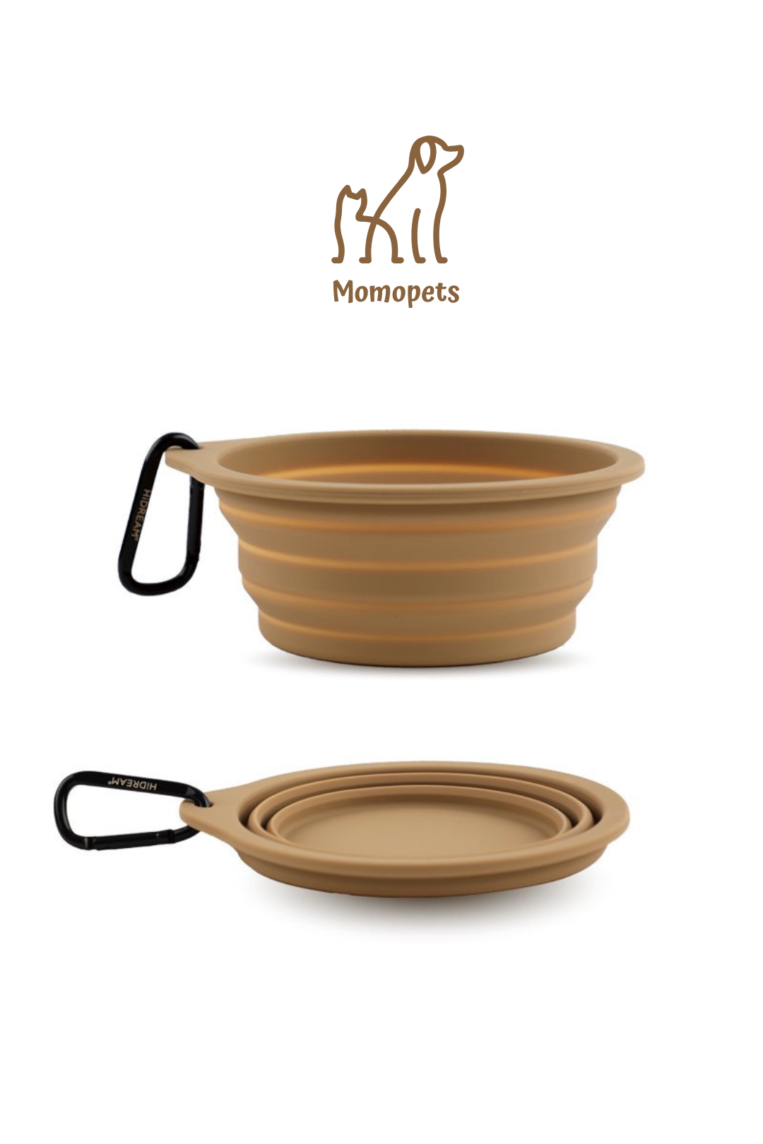 Foldable Travel Pet Bowl | Momopets™ GoBuddy Series