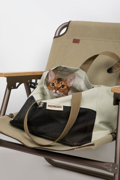 Color-Block Shoulder Pet Travel Bag | Momopets™ GoBuddy Series