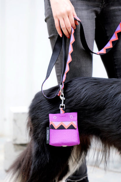 Momopets™ Rainbow Series – Felt Dog Poop Bag Holder